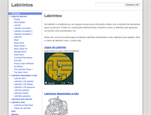 Tablet Screenshot of labirintos.com.br
